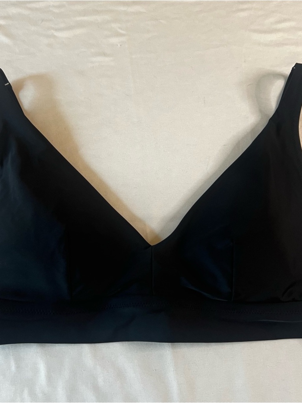 Aerie Black‎ Scoop Bikini Top XL Bralette Style Swim